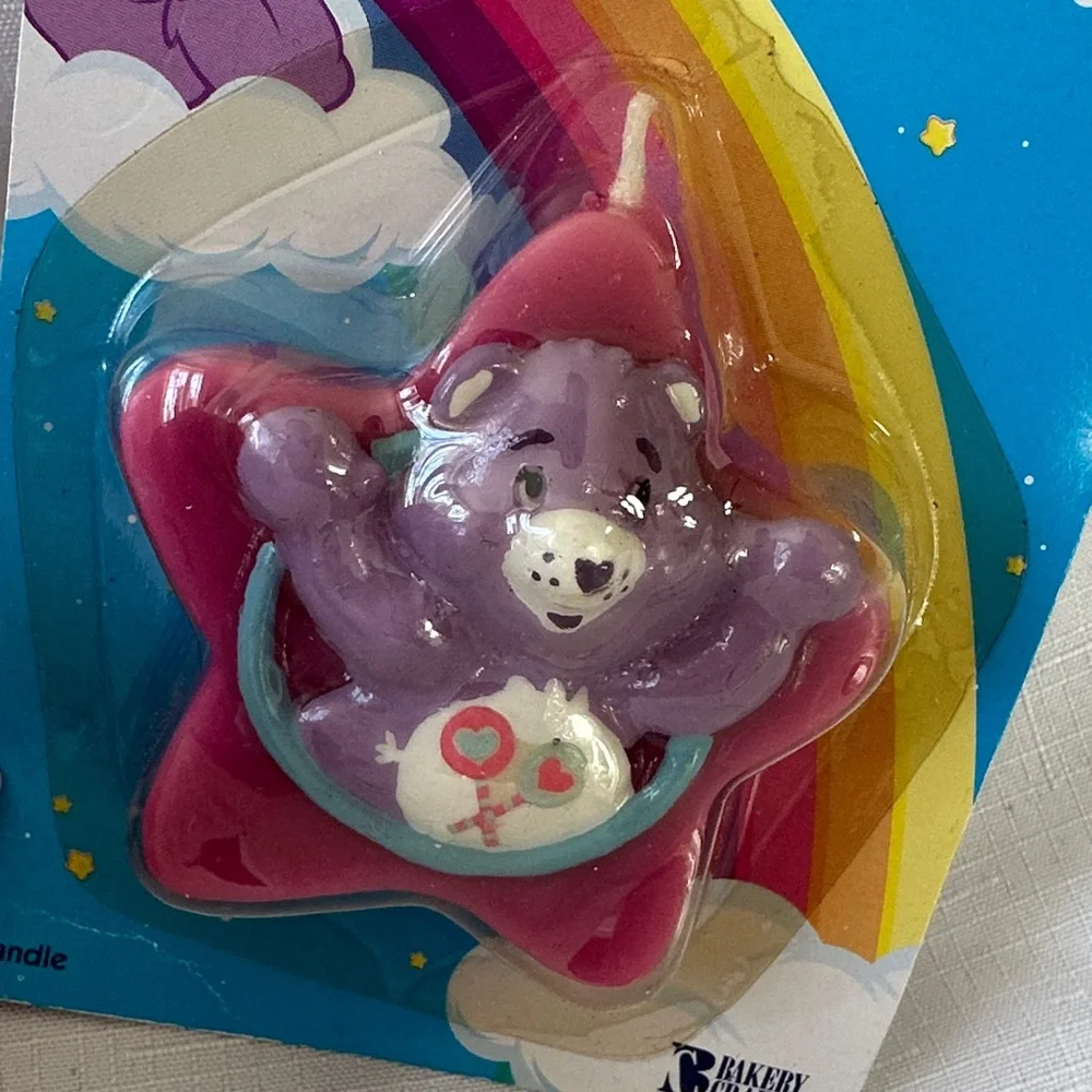 Vintage Care Bears Share Bear Candle